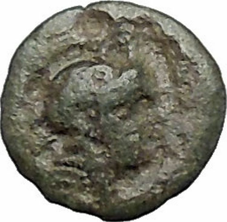 PERGAMON in MYSIA 310BC Hecules Athena Authentic Ancient Greek Coin i48681