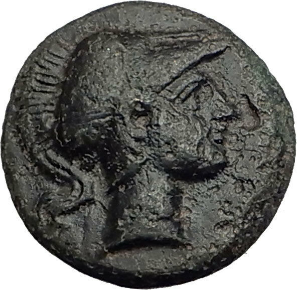 SELEUKOS I Nikator POSSIB UNBPUBL Ancient SELEUKID Greek Coin MEDUSA BULL i64802