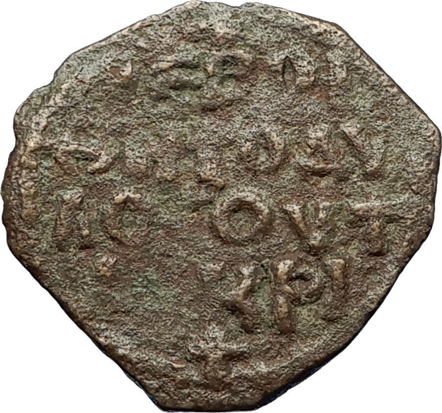 CRUSADERS of Antioch Tancred Ancient 1101AD Byzantine Time Coin St Peter i69526