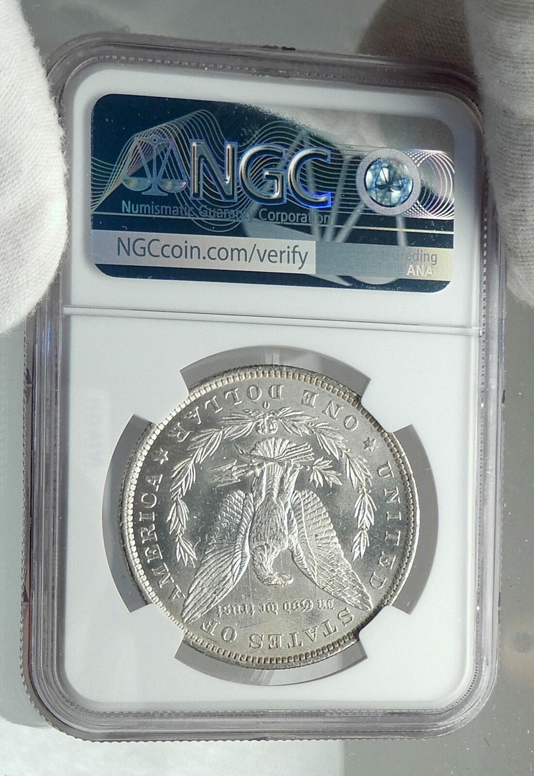 1883 UNITED STATES of America SILVER Morgan US Dollar Coin EAGLE NGC MS i79703