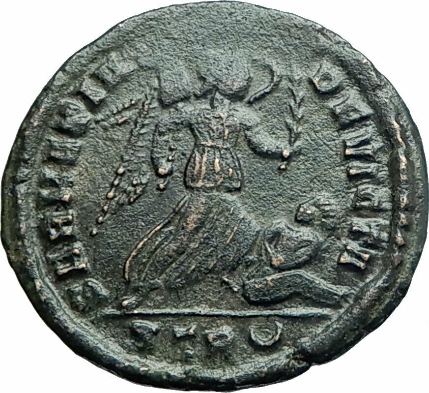 CONSTANTINE I the GREAT Genuine Ancient 323AD SARMATIA Victory Roman Coin i79375