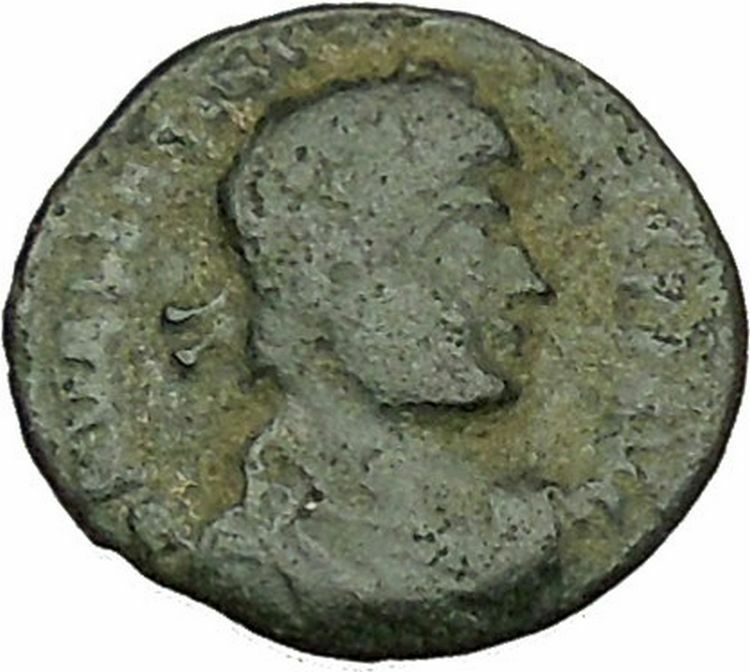 VALENTINIAN I 364AD Ancient Roman Coin Nike Victory Cult Angel i40369