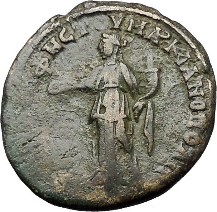 SEVERUS ALEXANDER and JULIA MAESA Marcianopolis Homonoia Roman Coin i47994