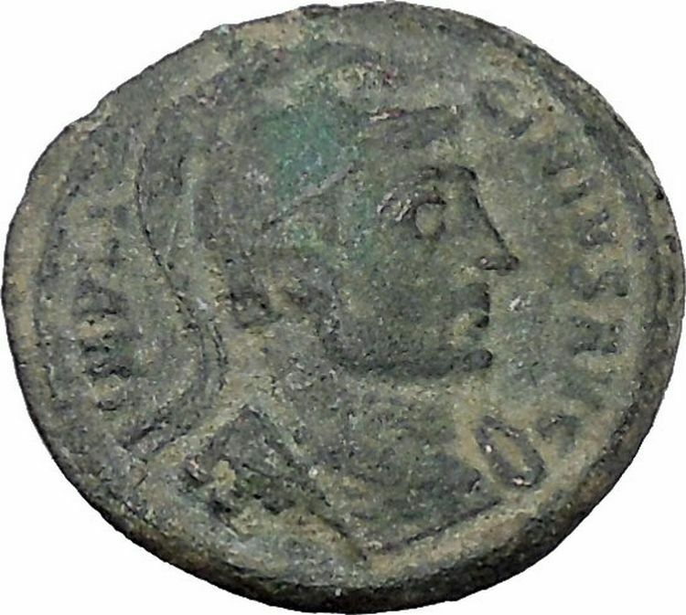 LICINIUS I Constantine the Great enemy 320AD Rare Ancient Roman Coin Flag i47002