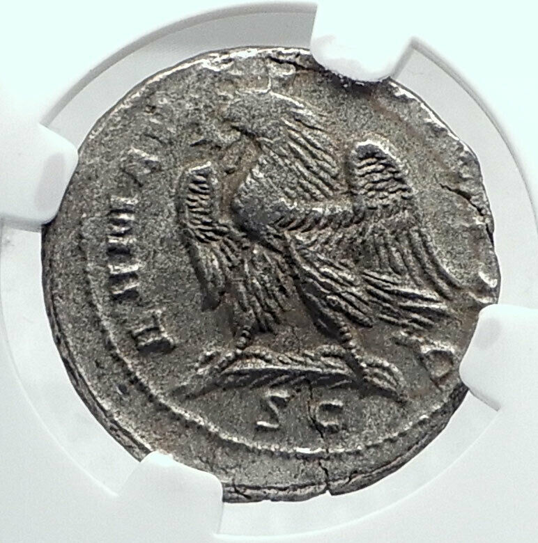 Herennius Etruscus as Caesar Billon Tetradrachm of Antioch Roman Coin NGC i81136