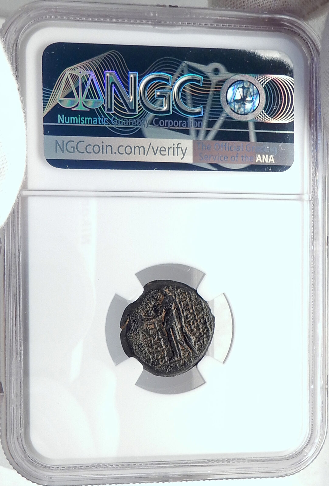 ANTIOCHOS IX KYZIKENOS Authentic Ancient Seleukid Greek Coin HERCULES NGC i82083