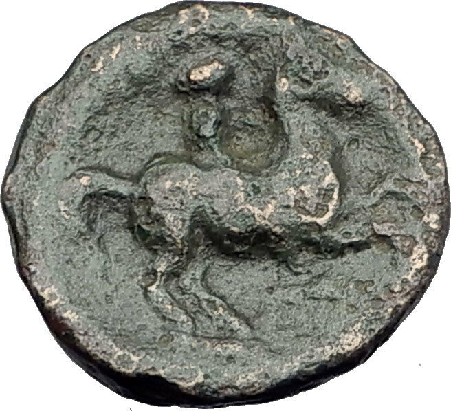 Philip II 359BC Olympic Games HORSE Race WIN Macedonia Ancient Greek Coin i62625