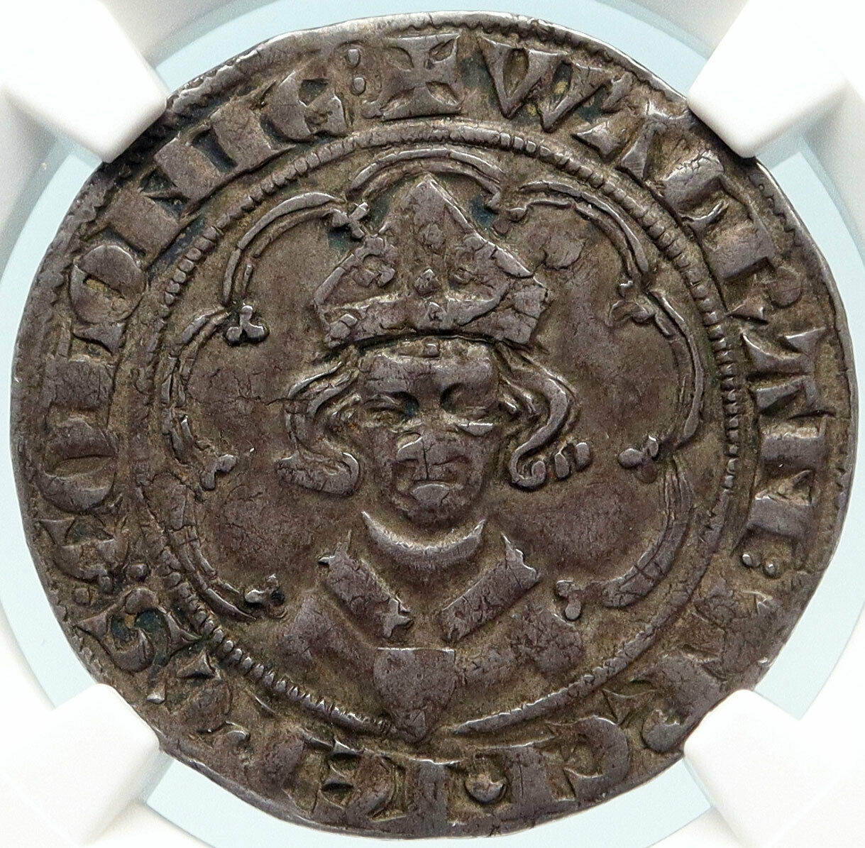 1332-1349 Germany GERMAN STATES COLOGNE Walram Julich Silver 1GT NGC Coin i83710