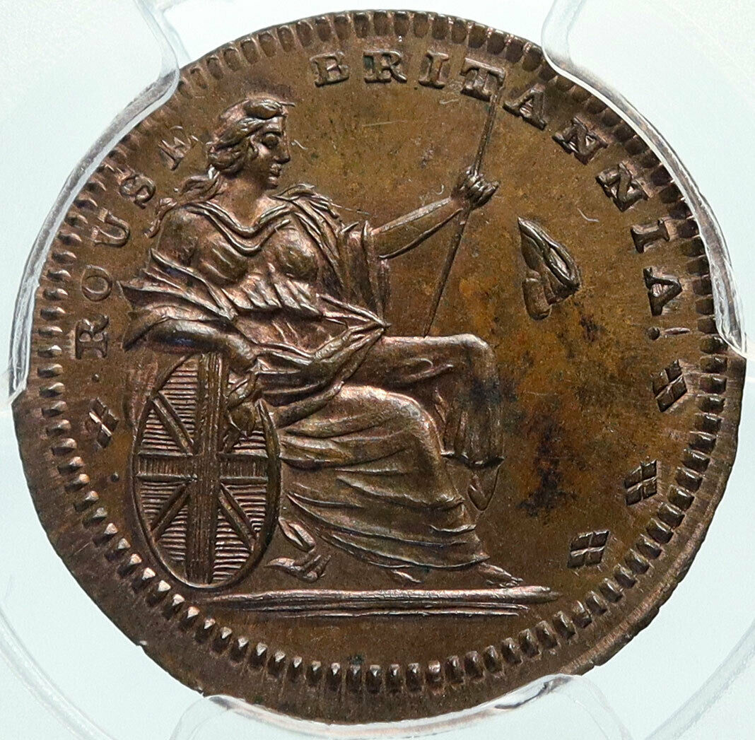 1794 ENGLAND UK Middlesex Spence's POLITICAL PRISONER Conder Token PCGS i84007