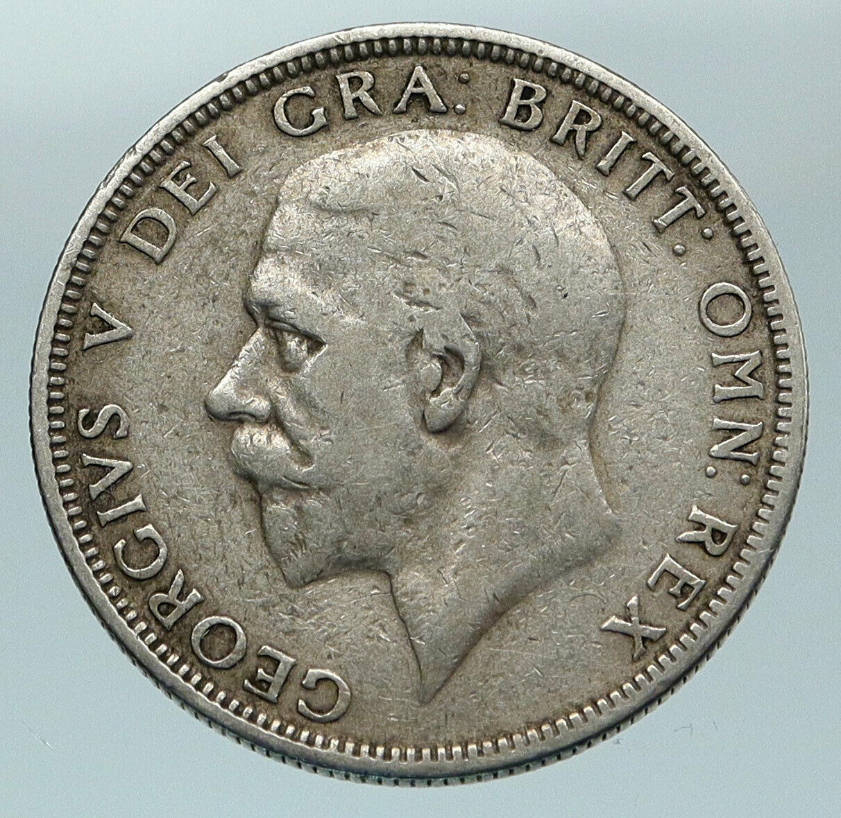 1930 United Kingdom Great Britain GEORGE V Silver Florin 2 Shillings Coin i84586