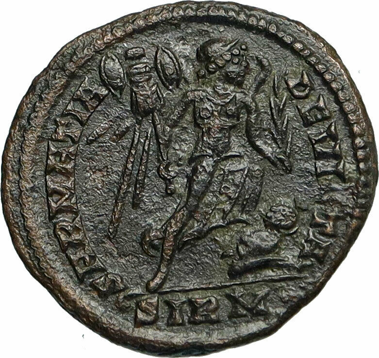 CONSTANTINE I the GREAT SARMATIA Victory Authentic Ancient Roman Coin i84762