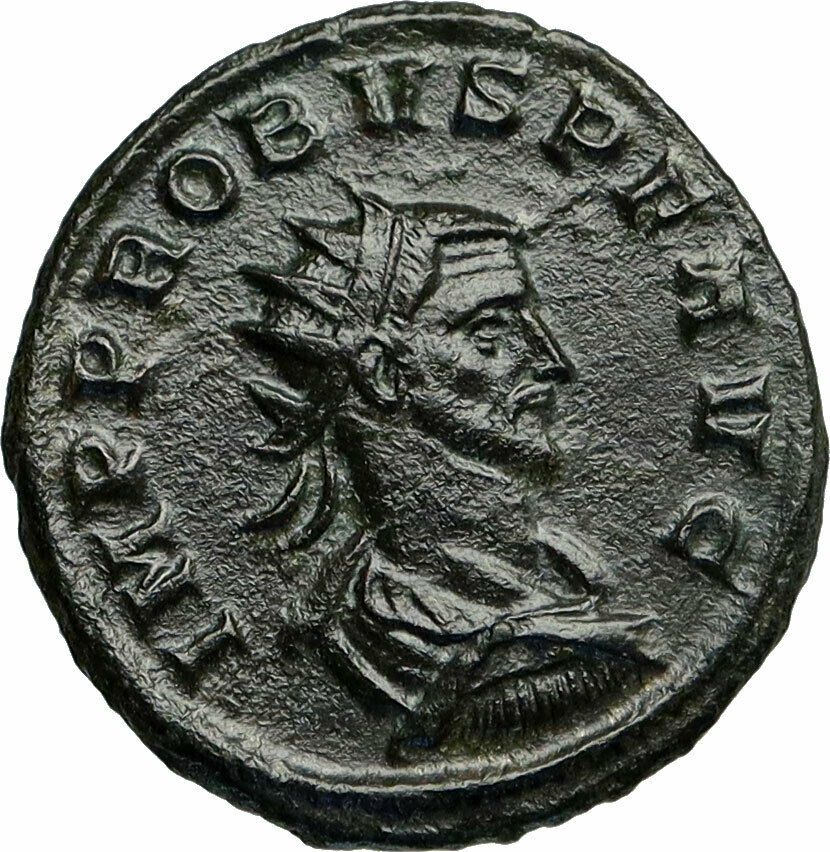 PROBUS Authentic Ancient 279AD Siscia Genuine Roman Coin w CONCORDIA i84740