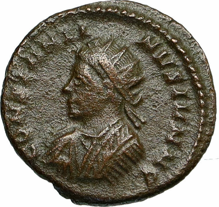 CONSTANTINE II Jr Authentic Ancient 322AD LONDON England Roman Coin ALTAR i84745