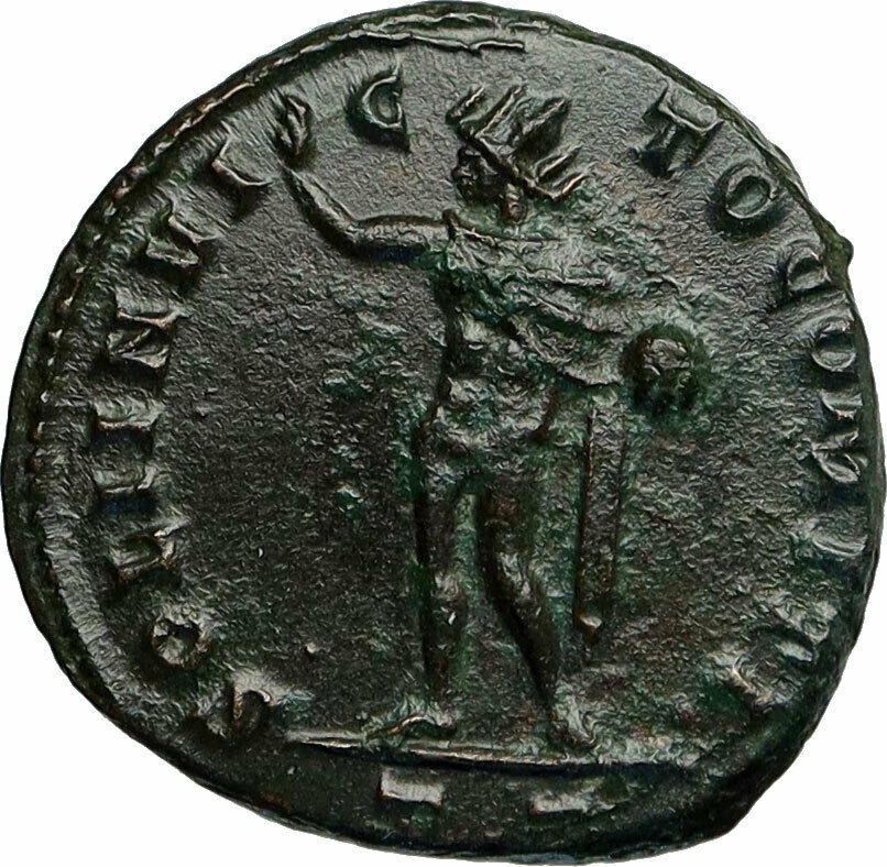 CONSTANTINE I the GREAT Authentic Ancient 312AD Roman Coin SOL SUN GOD i84742