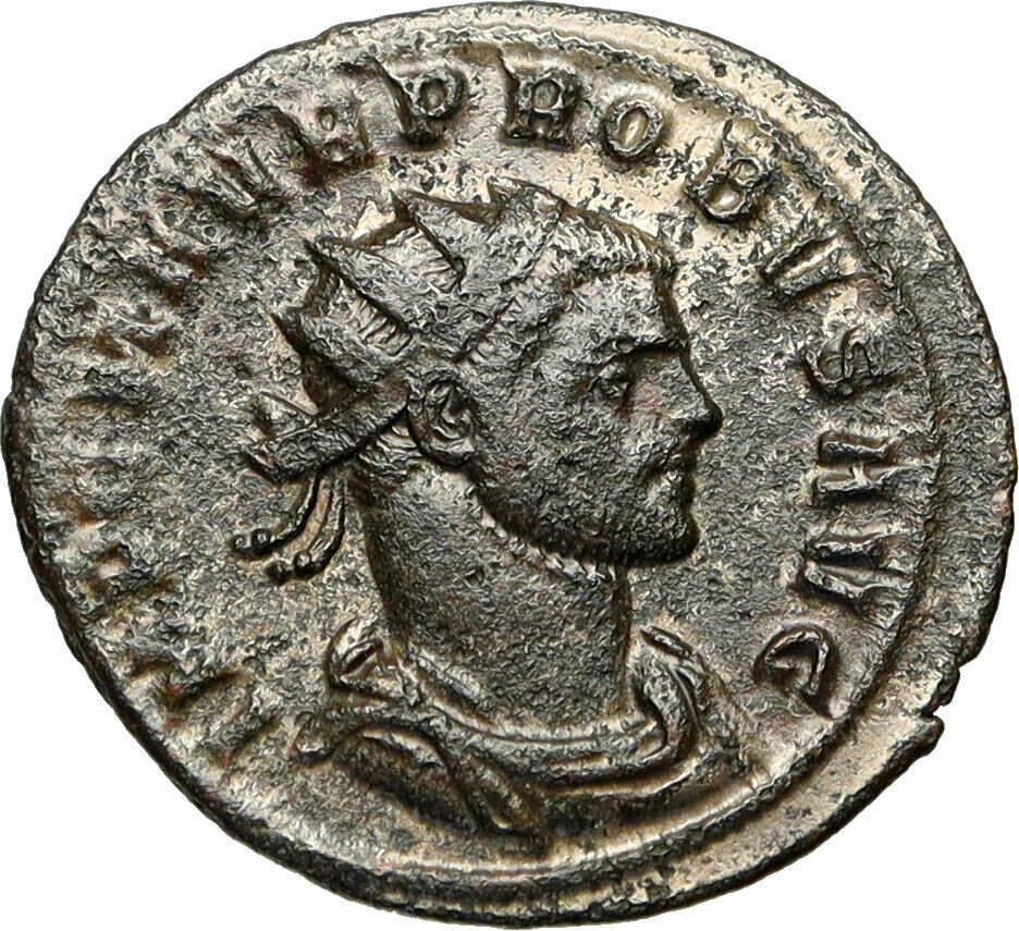 PROBUS Authentic Ancient 281AD Siscia Original Genuine Roman Coin JUPITER i85027