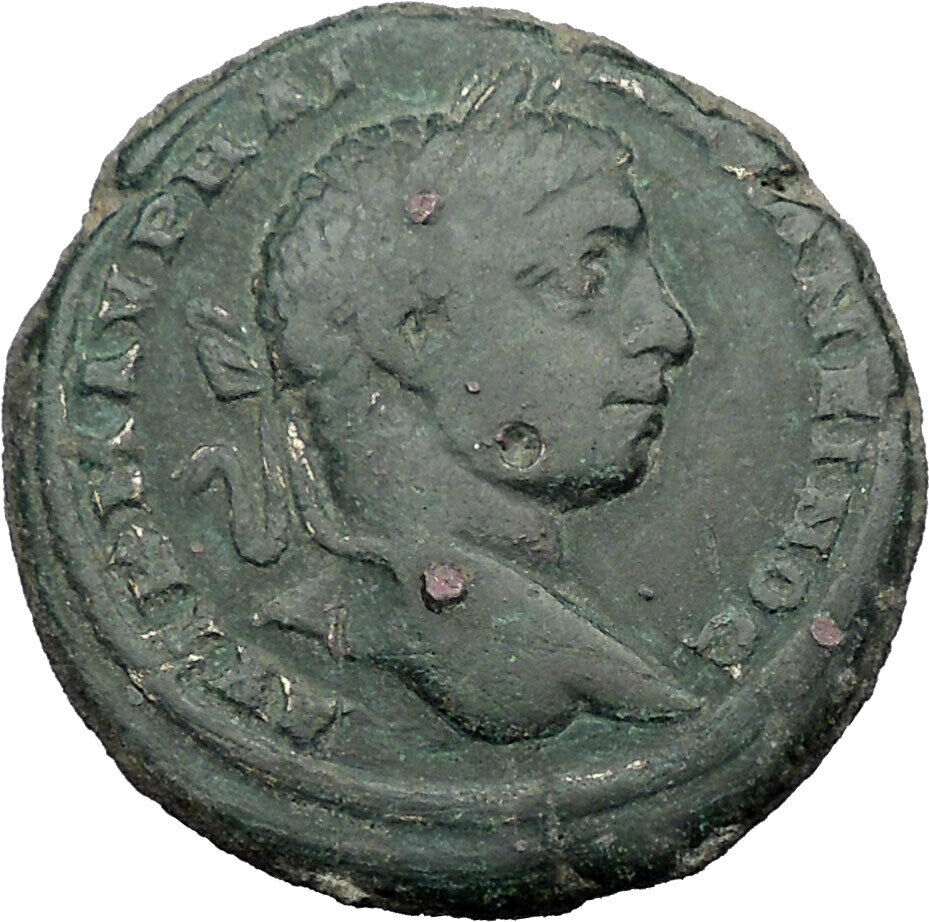 ELAGABALUS Marcianopolis under Seleucus HUGE Ancient Roman Coin Nemesis i32396