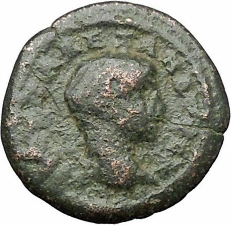 SEVERUS ALEXANDER as Caesar Authentic Ancient Roman Coin MOON Four stars i48027