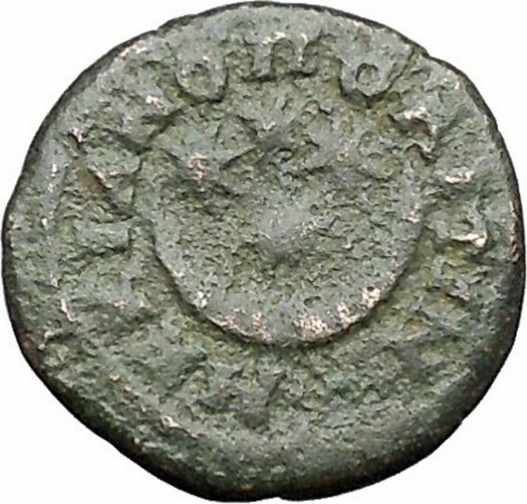 SEVERUS ALEXANDER as Caesar Authentic Ancient Roman Coin MOON Four stars i48027