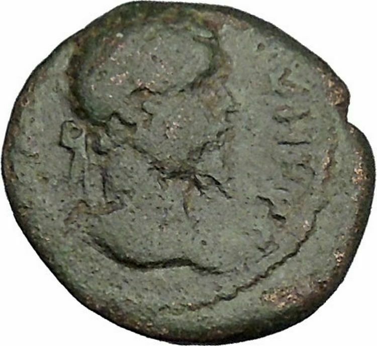 SEPTIMIUS SEVERUS Nicopolis ad Istrum Rare Ancient Roman Coin EAGLE i47931