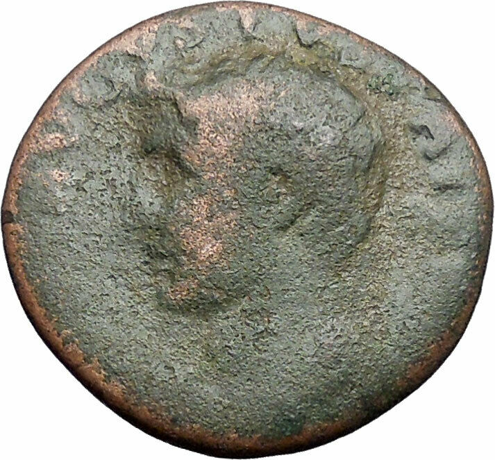 Augustus 34AD Ancient Roman Coin Eagle Posthumous issue under Tiberius i47947