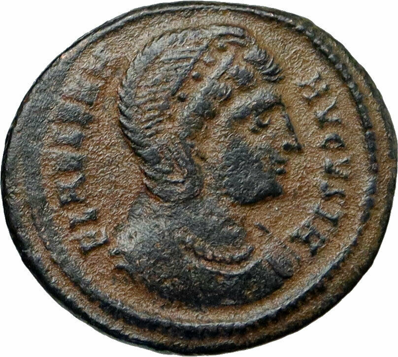 Saint HELENA Mother of Constantine the Great 326AD Ancient Roman Coin i85640