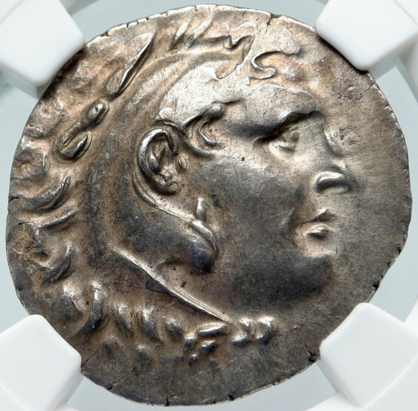 PHASELIS in LYCIA Ancient Silver Greek Tetradrachm Coin ALEXANDER III NGC i85683