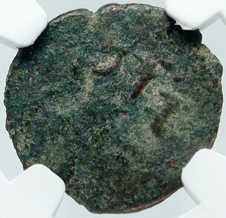 Authentic Ancient JEWISH WAR vs ROMANS 67AD Historical JERUSALEM Coin NGC i85686