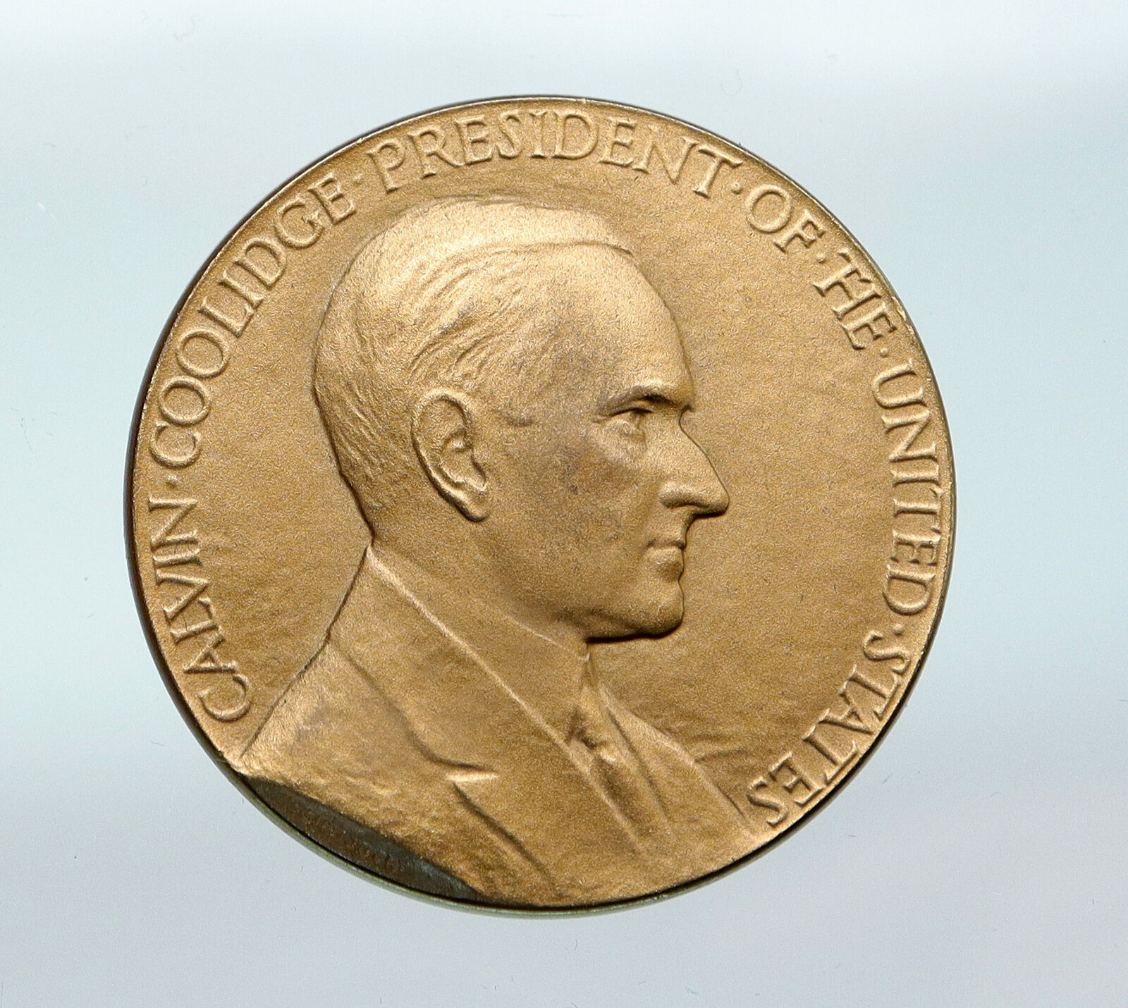 1928 USA President CALVIN COOLIDGE US Mint Phila Vintage Token Medal Coin i87662