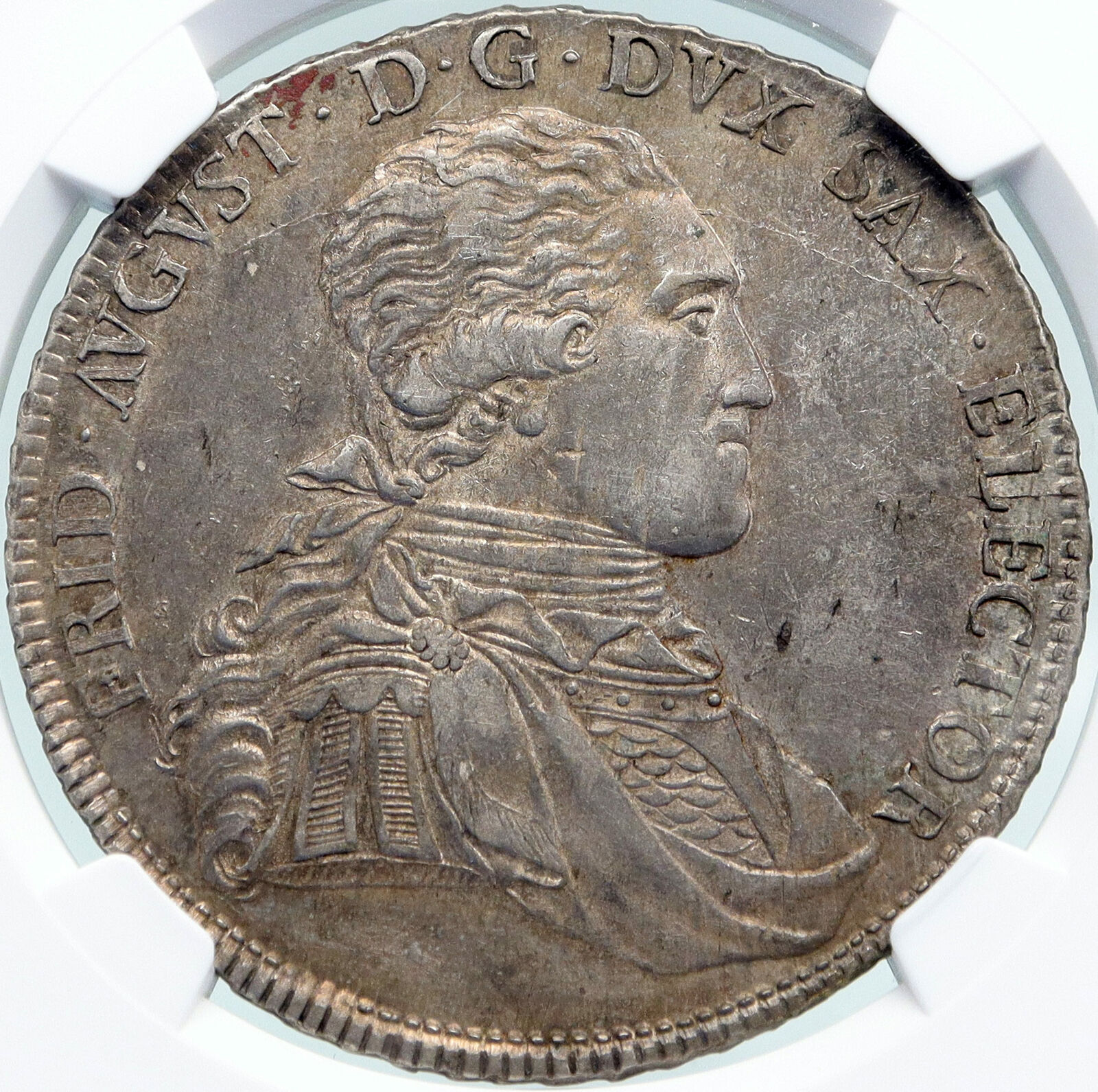 1801 GERMAN STATES - SAXONY Frederick Augustus OLD Silver Taler Coin NGC i87735