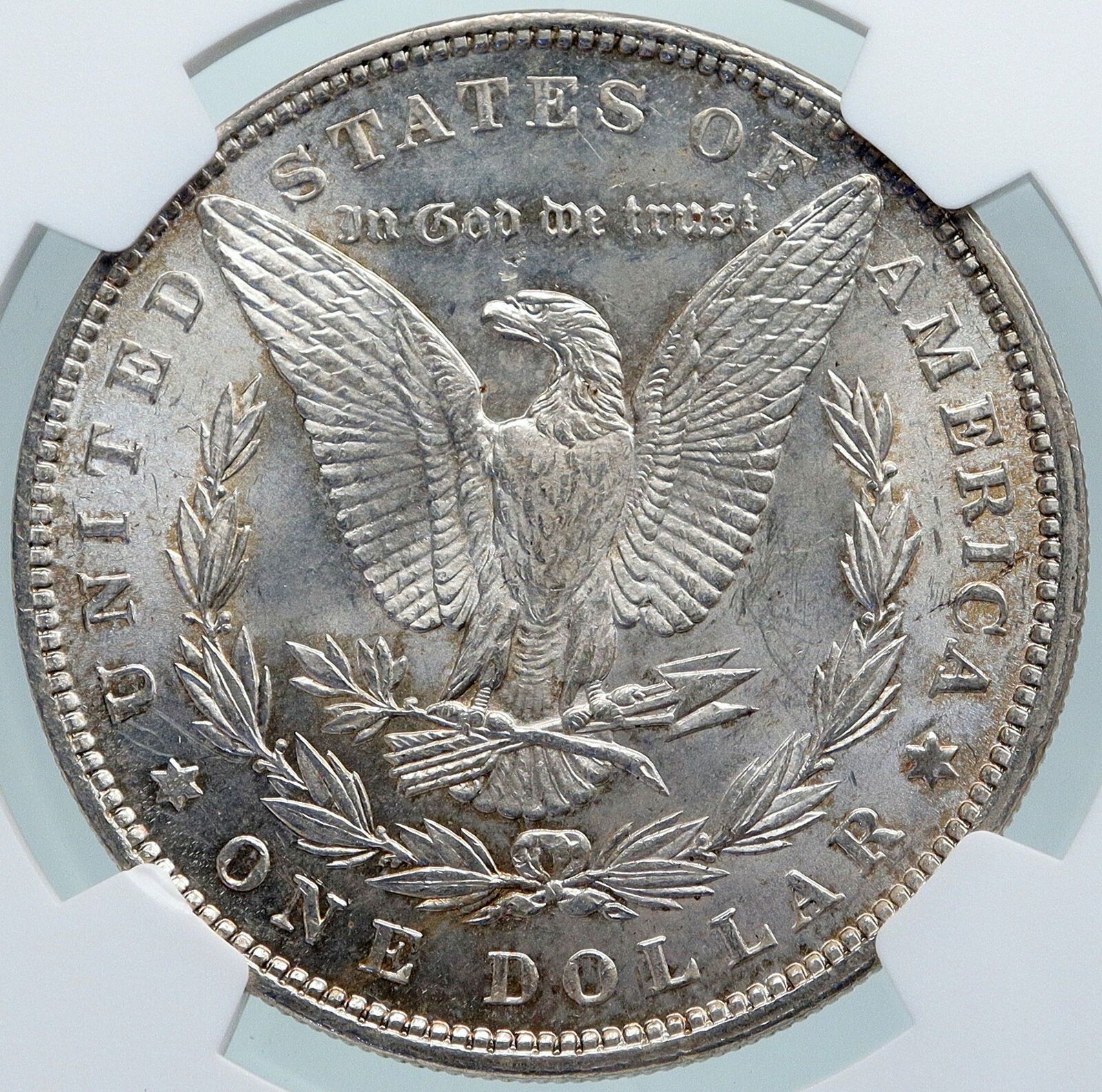 1886 UNITED STATES of America SILVER Morgan US Dollar Coin EAGLE NGC i87818