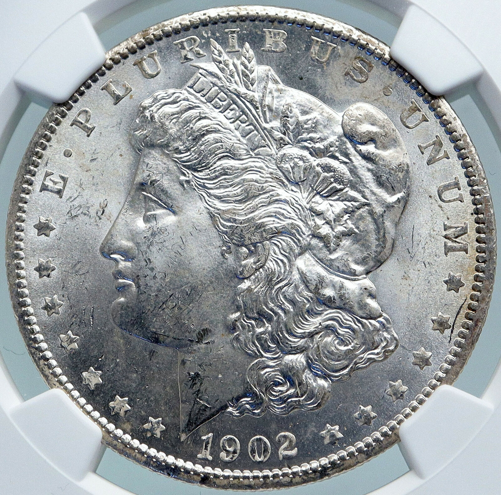 1902 O UNITED STATES of America SILVER Morgan US Dollar Coin EAGLE NGC i87814