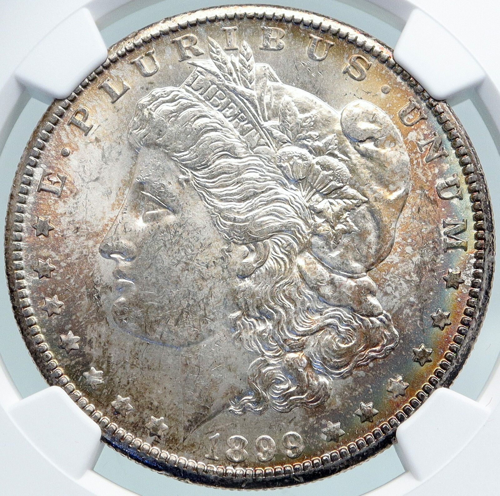 1899 O UNITED STATES of America SILVER Morgan US Dollar Coin EAGLE NGC i87819