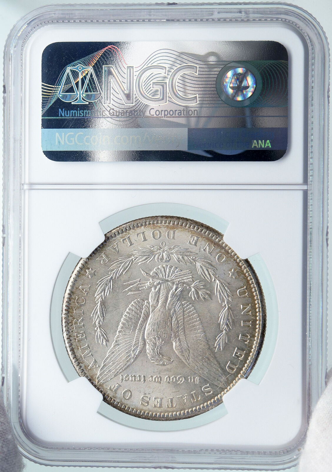 1899 O UNITED STATES of America SILVER Morgan US Dollar Coin EAGLE NGC i87819