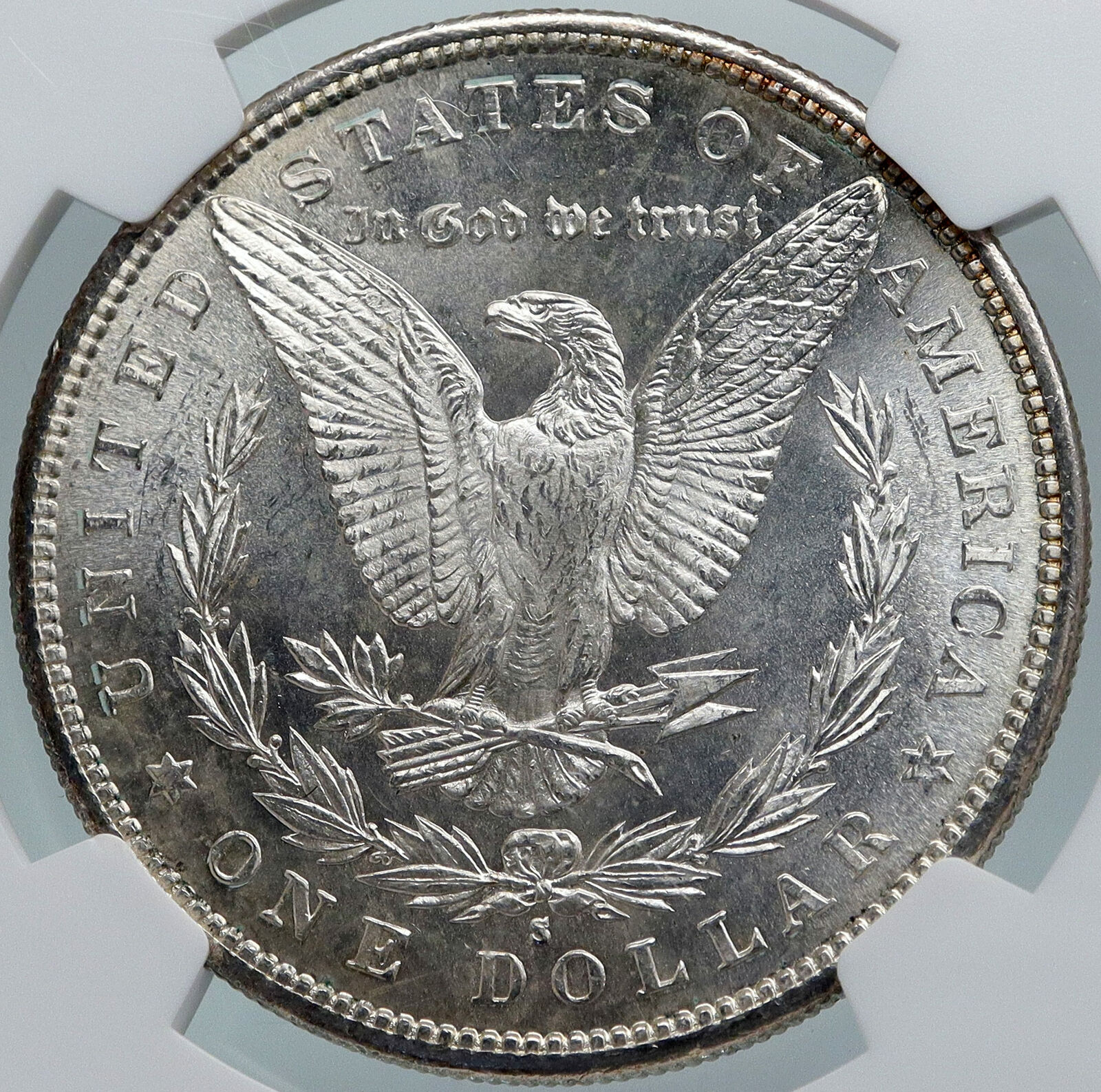 1882 UNITED STATES of America SILVER Morgan US Dollar Coin EAGLE NGC MS i87821