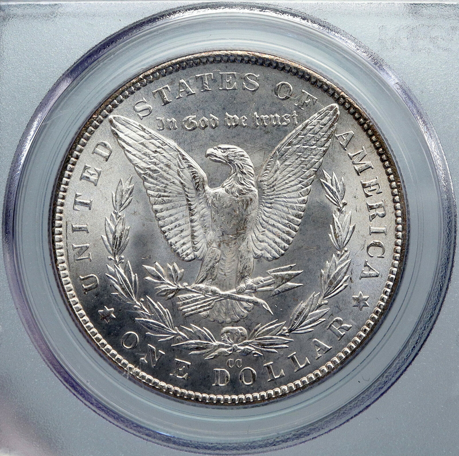 1882 CC UNITED STATES of America SILVER Morgan US RARE Dollar Coin PCGS i88562