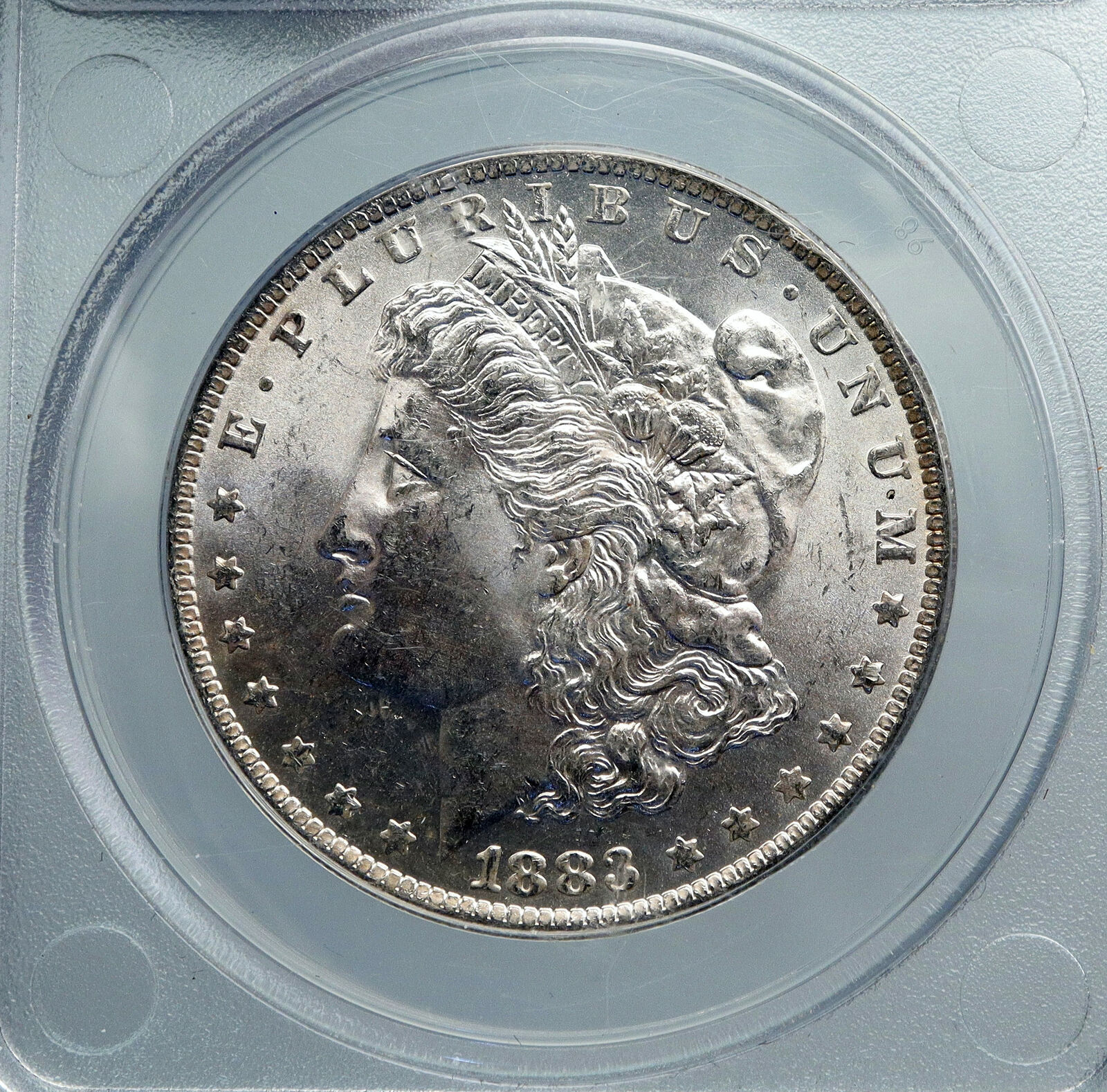 1883 O UNITED STATES of America EAGLE SILVER Morgan US Dollar Coin ANACS i88560