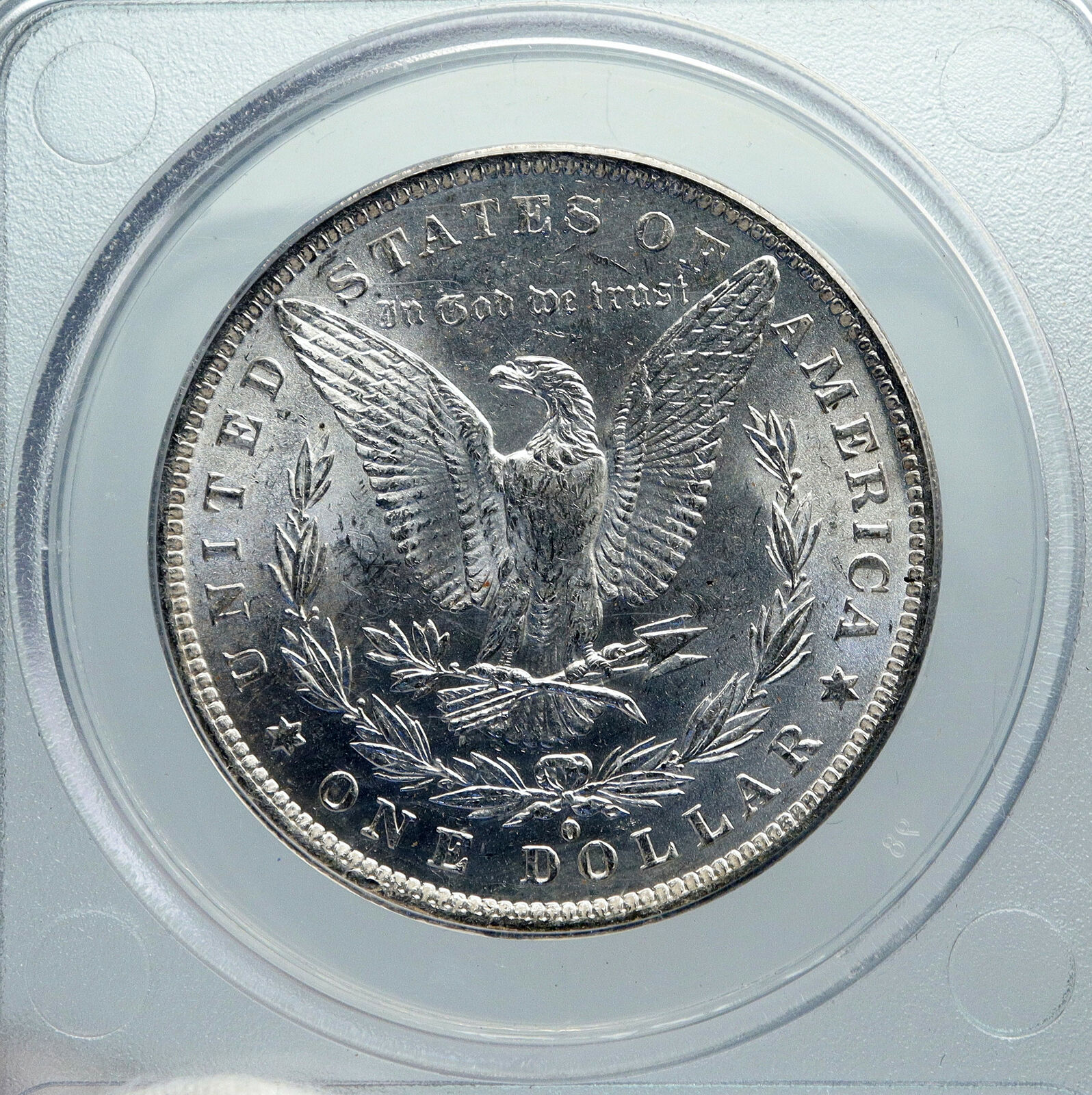 1883 O UNITED STATES of America EAGLE SILVER Morgan US Dollar Coin ANACS i88560