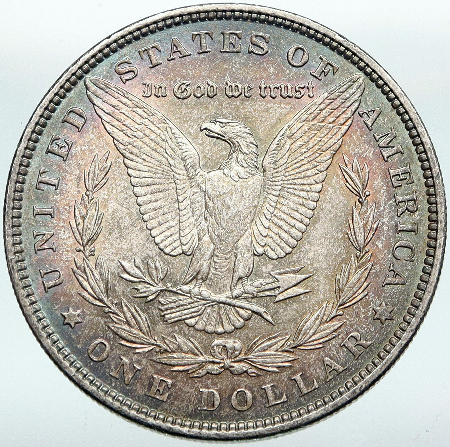 1898P UNITED STATES of America US SILVER Morgan Vintage Dollar Coin EAGLE i88304