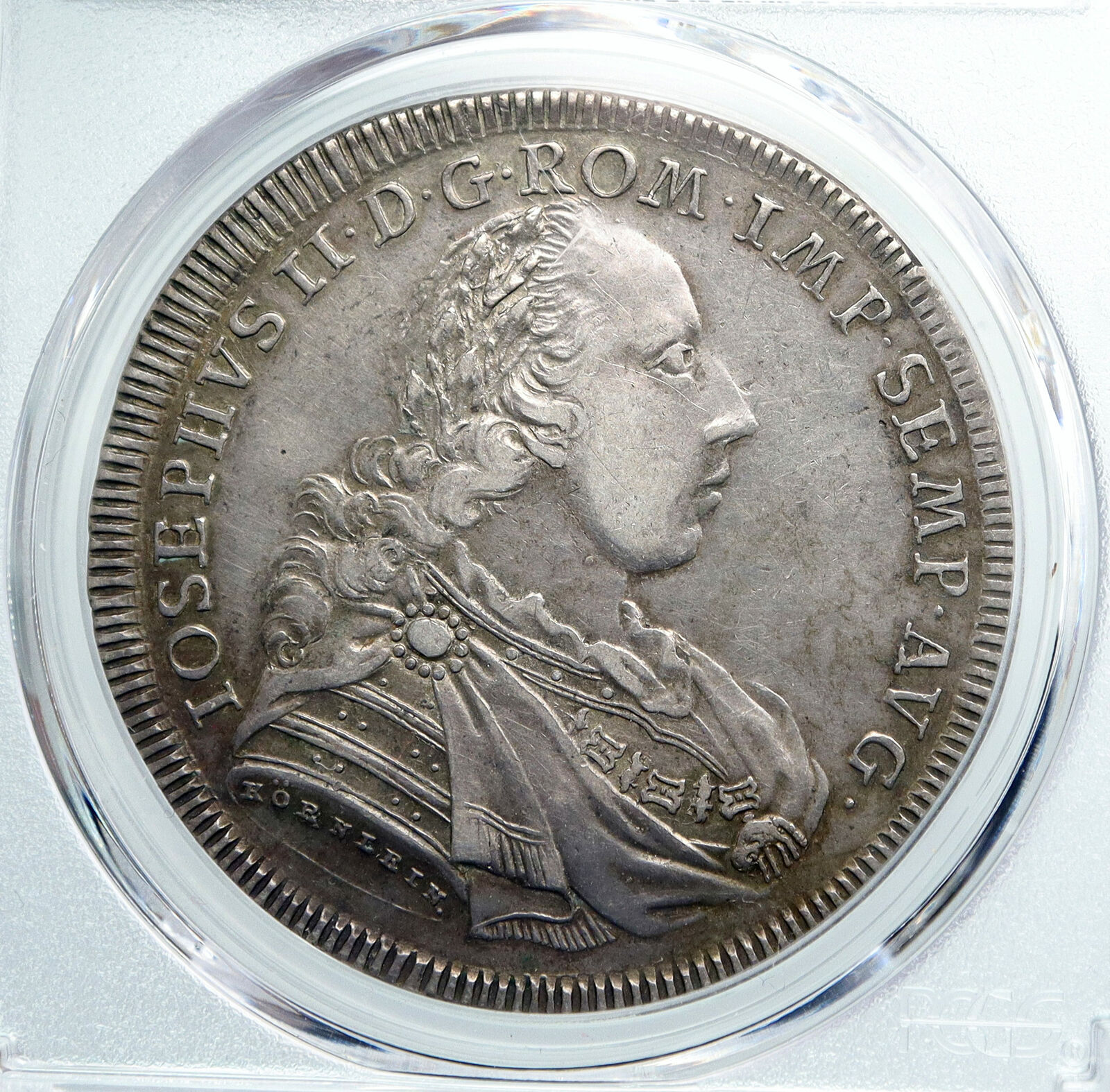 1775 GERMANY German States REGENSBURG Franz II Silver Thaler Coin NGC i88874