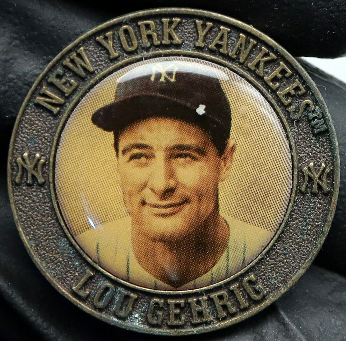 UNITED STATES NY YANKEES Baseball Lou Gehrig SPORTS Memorabilia Medal i88772