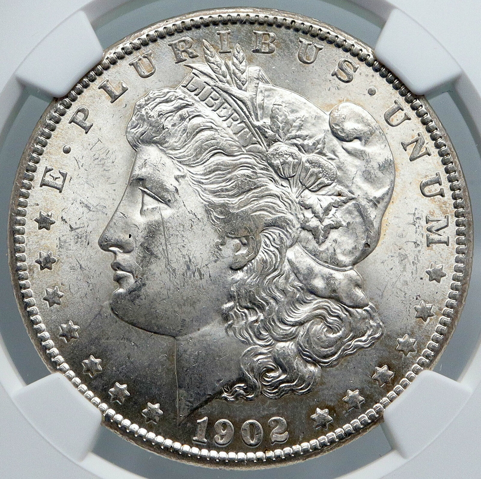 1902 O UNITED STATES of America SILVER Morgan US Dollar Coin EAGLE NGC i89161