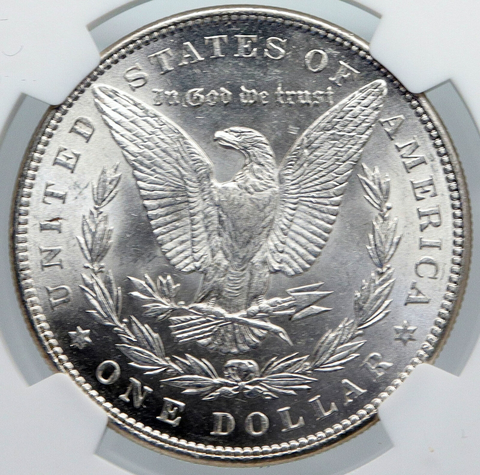 1884 P UNITED STATES of America SILVER Morgan US Dollar Coin EAGLE NGC i89176