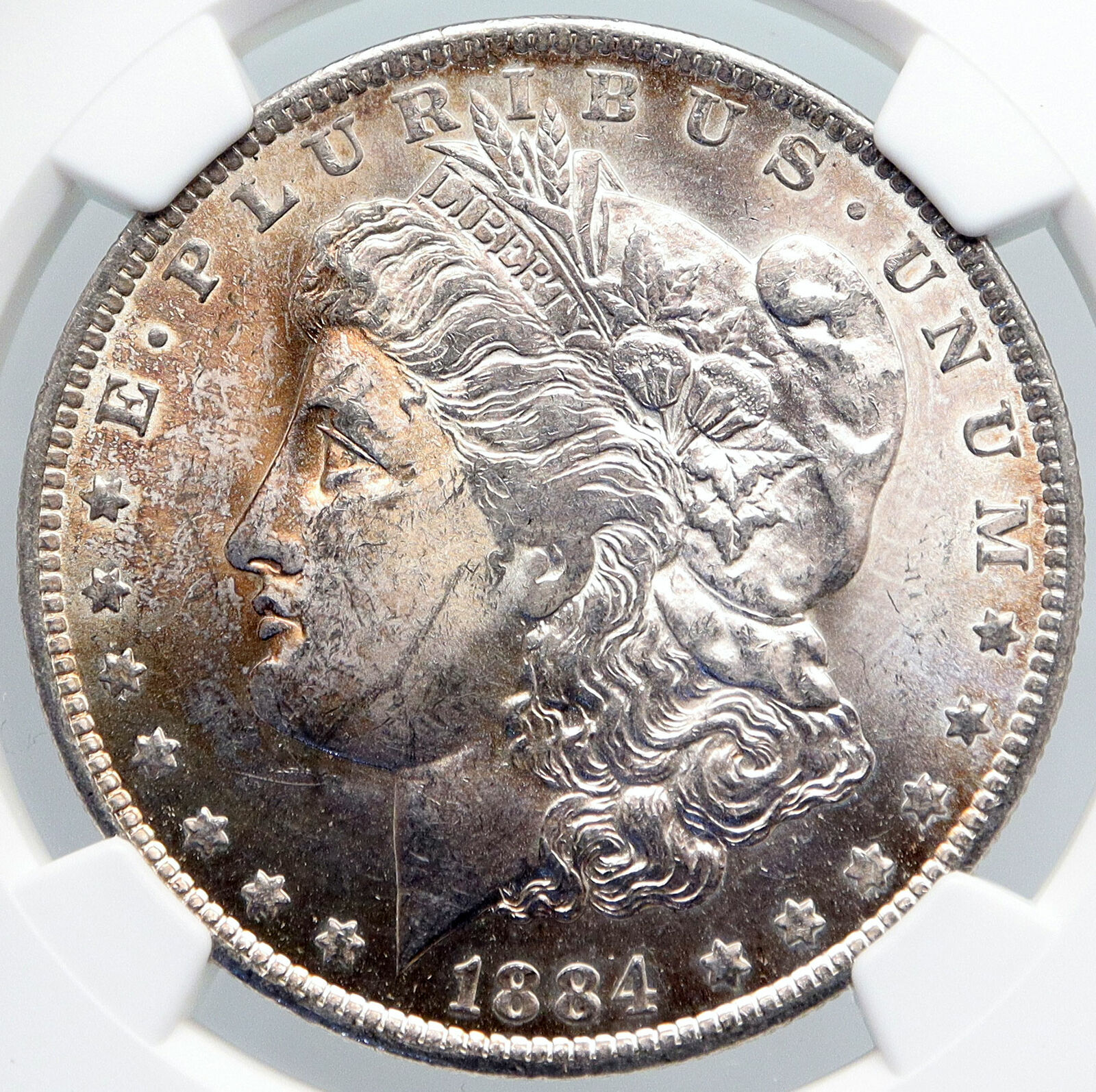 1884 O UNITED STATES of America SILVER Morgan US Dollar Coin EAGLE NGC i89178