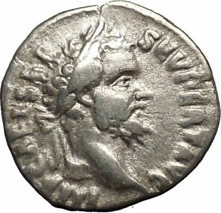 SEPTIMIUS SEVERUS 193AD Ancient Silver Roman Coin Liberality Wealth i52921