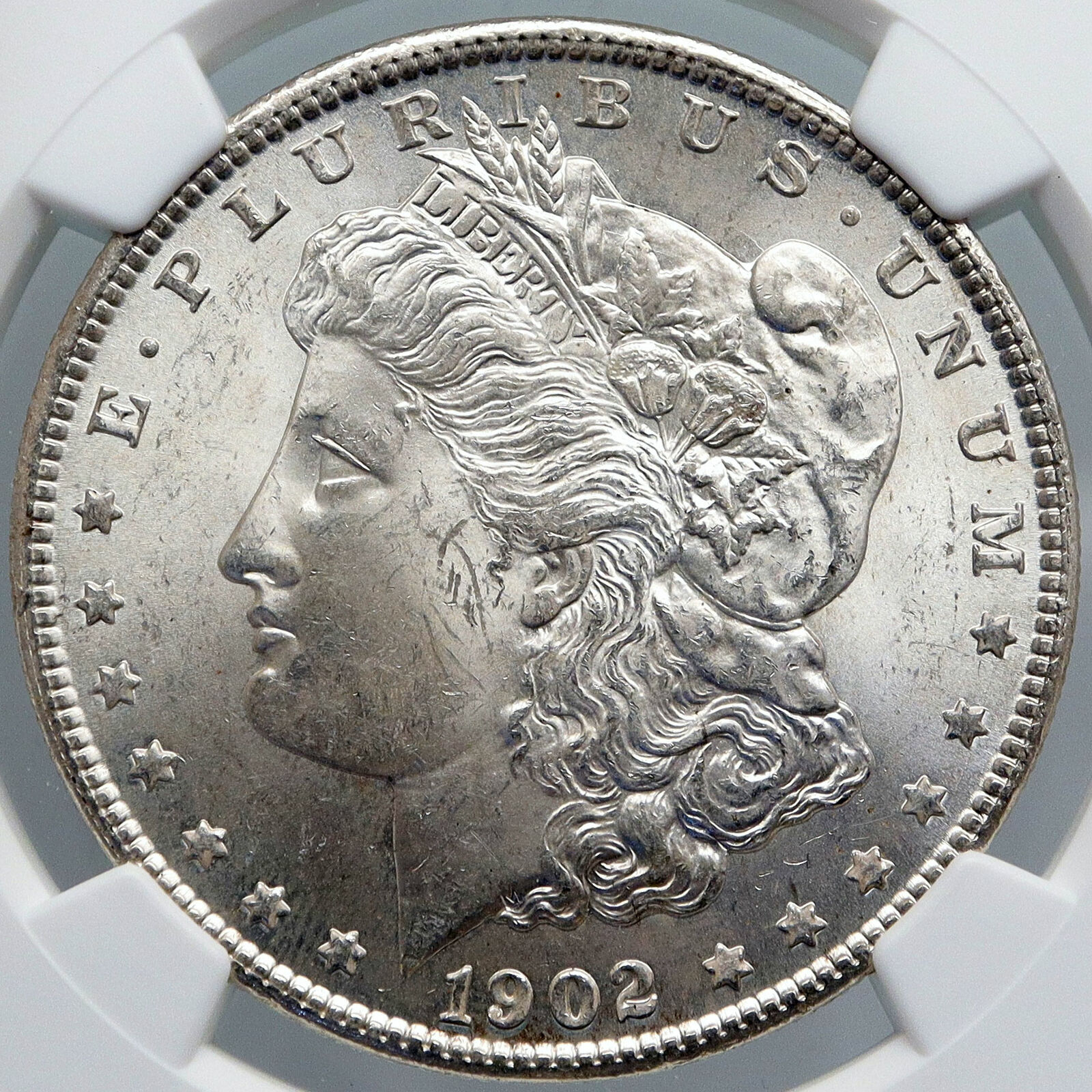 1902 O UNITED STATES of America SILVER Morgan US Dollar Coin EAGLE NGC i89184