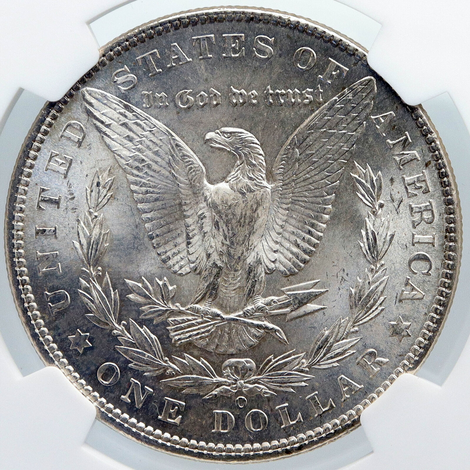 1902 O UNITED STATES of America SILVER Morgan US Dollar Coin EAGLE NGC i89184