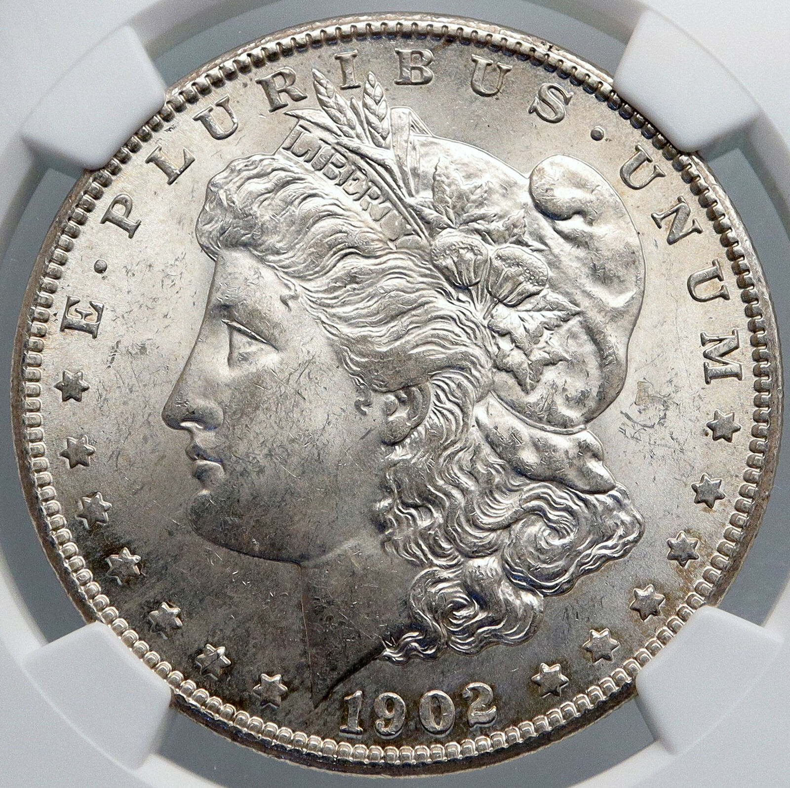 1902 O UNITED STATES of America SILVER Morgan US Dollar Coin EAGLE NGC i89189