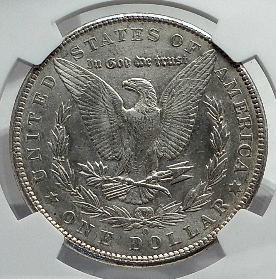 1902 O UNITED STATES of America SILVER Morgan US Dollar Coin EAGLE NGC i80038