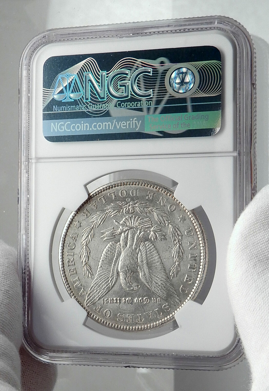 1902 O UNITED STATES of America SILVER Morgan US Dollar Coin EAGLE NGC i80038