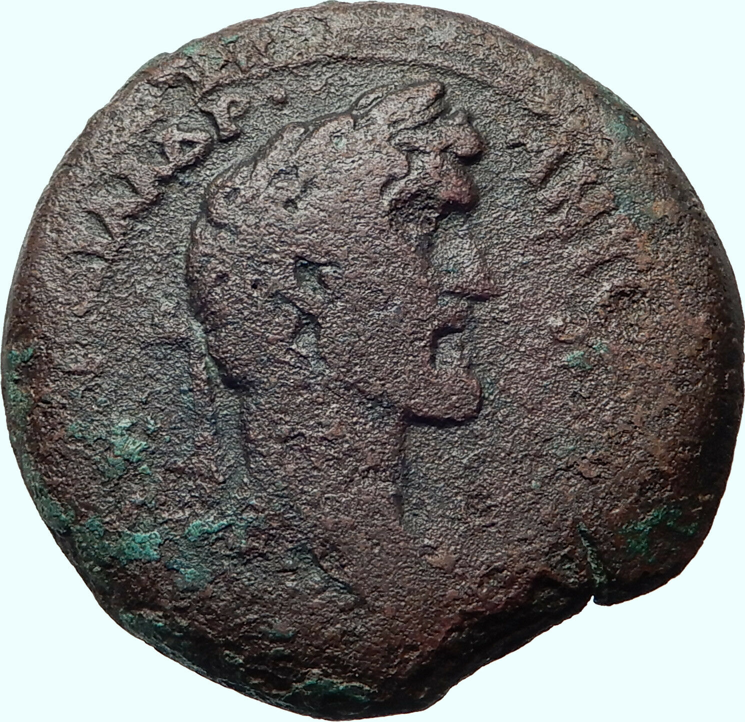 ANTONINUS PIUS Authentic Ancient 145AD Roman Egypt Coin NILUS NILE RIVER i42045